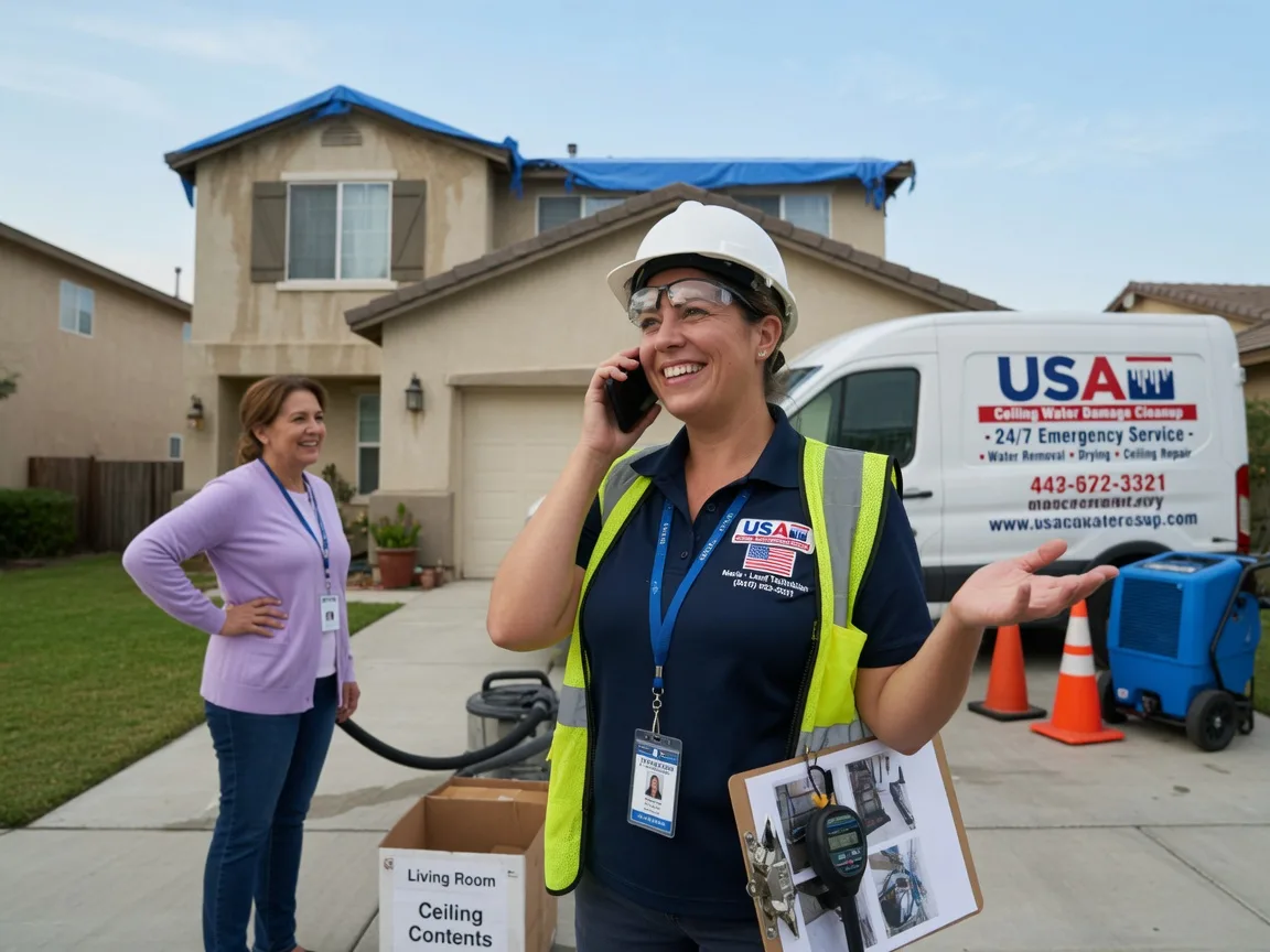 Ceiling Water Damage Restoration Robins, IA FAQs
